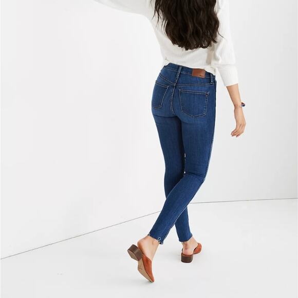 Madewell High-Rise Skinny Jeans Brinville Wash 23 - Picture 6 of 15